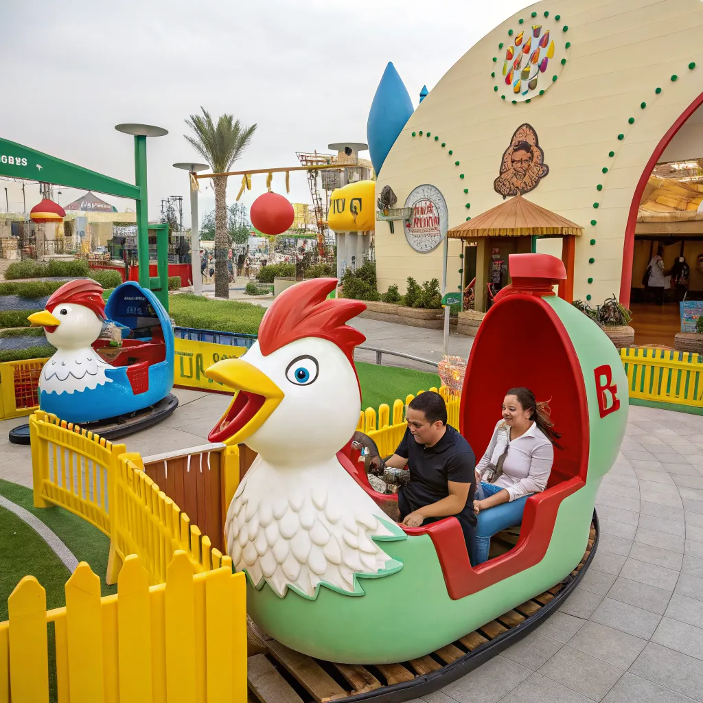 Chicken themed family attraction